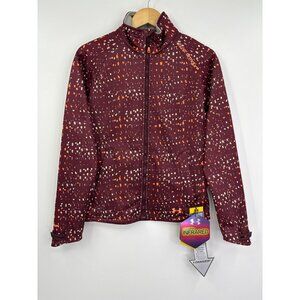 Under Armour Women's Coldgear Infrared Softershell Jacket Burgundy Small NEW